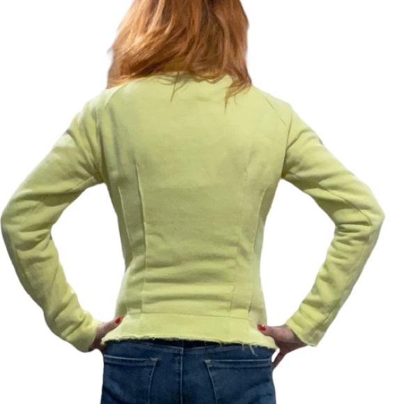 Vintage Miss Sixty Bright Yellow/Green Jacket Size Small - Picture 2 of 10